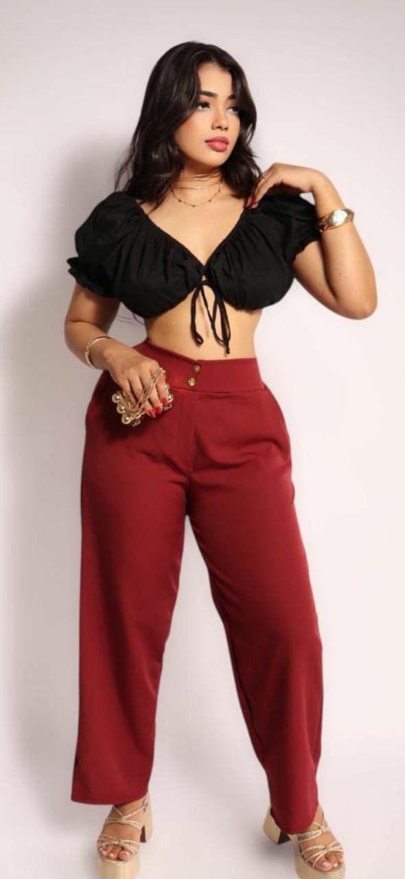 Calça Alfaiataria Fem Adulto| Trust Modas